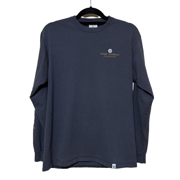 Simply Southern Should Have Been A Cowgirl Tee Women’s M Graphic Long Sleeve - Picture 1 of 7